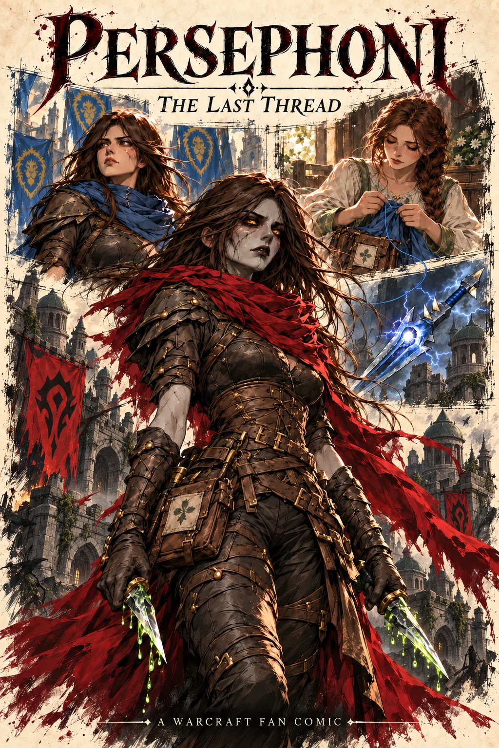 The original cover of Persephoni: The Last Thread